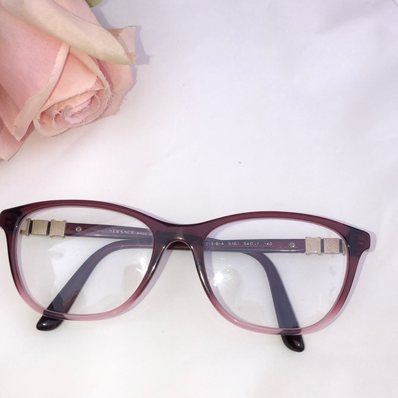 ombre Versace eyeglasses w/crystal detail. 💓 - Picture 15 of 16